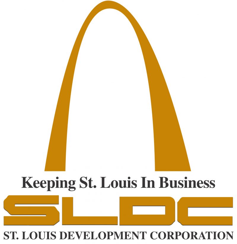 St. Louis Development Corporation Logo. Keeping St. Louis In Business