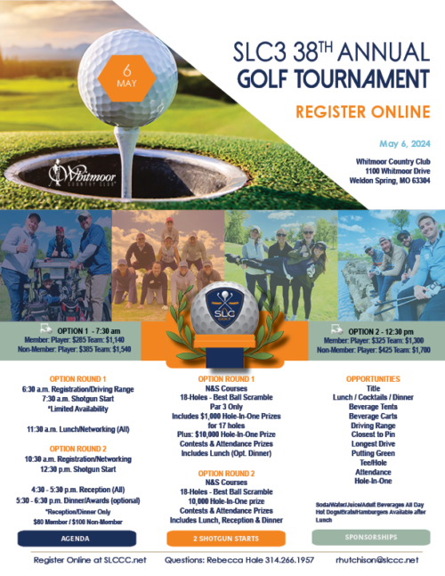 38th Annual Golf Tournament & Dinner - SLC3 -St. Louis Council of ...