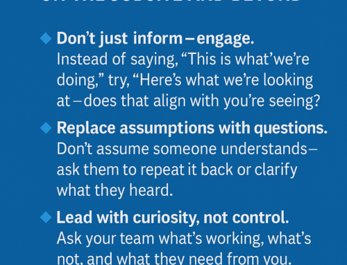 COMMUNICATION BREAKDOWN: WHEN LEADERSHIP DOESN’T LEAD THE CONVERSATION