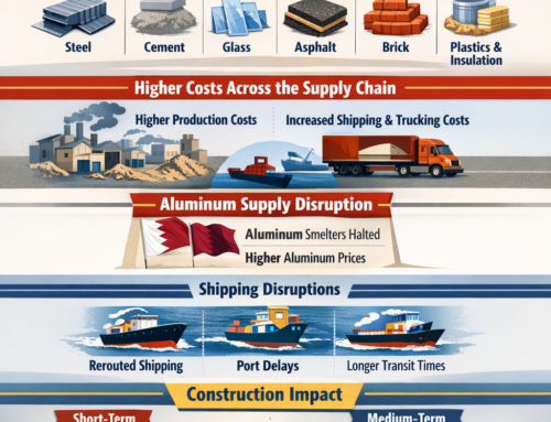 How the Iran conflict affects U.S. construction materials