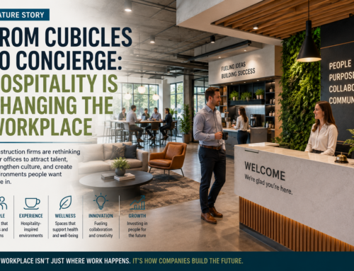 From Cubicles to Concierge: Hospitality Is Changing the Workplace